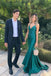 Sexy Green Mermaid Spaghetti Straps Backless Long Party Prom Dresses,Evening Dresses,WGP372