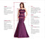 Elegant Sky Blue Satin Prom Dress - Beaded Off-the-Shoulder A-Line Formal Gown, WGP666