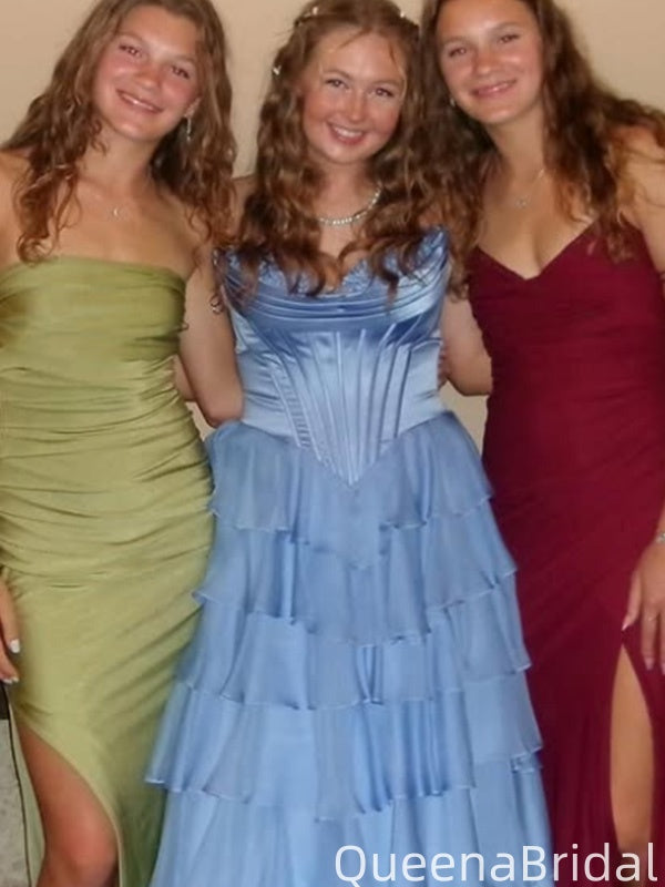 Gorgeous Strapless A-line Long Formal Gown to Impress,WGP2044