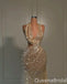 Stylish Shiny Gold Mermaid Party Dress Long Prom Dresses to Impress ,WGP1610