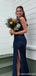 Elegant Spaghetti Strap Mermaid Long Prom Dress Ideas, Evening Party Dresses,WGP2091