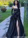 Elegant Strapless A-line Long Prom Dress Ideas, Evening Party Dresses,WGP2092