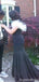 Elegant Off-shoulder V-neck Mermaid Long Prom Dress Ideas, Evening Party Dresses,WGP2099