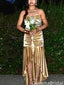 Elegant Strapless Sheath Long Formal Gown to Impress,WGP2115