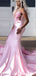 Gorgeous Strapless V-neck Mermaid Long Formal Gown to Impress,WGP2118