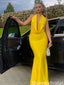 Gorgeous Halter Sleeveless Mermaid Long Formal Gown to Impress,WGP2128