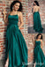 Spaghetti Straps A-line Party Dress Long Prom Dresses to Impress ,WGP1526