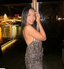 Sparkly Gray Homecoming Dress Graduation Party Dress , QB0883