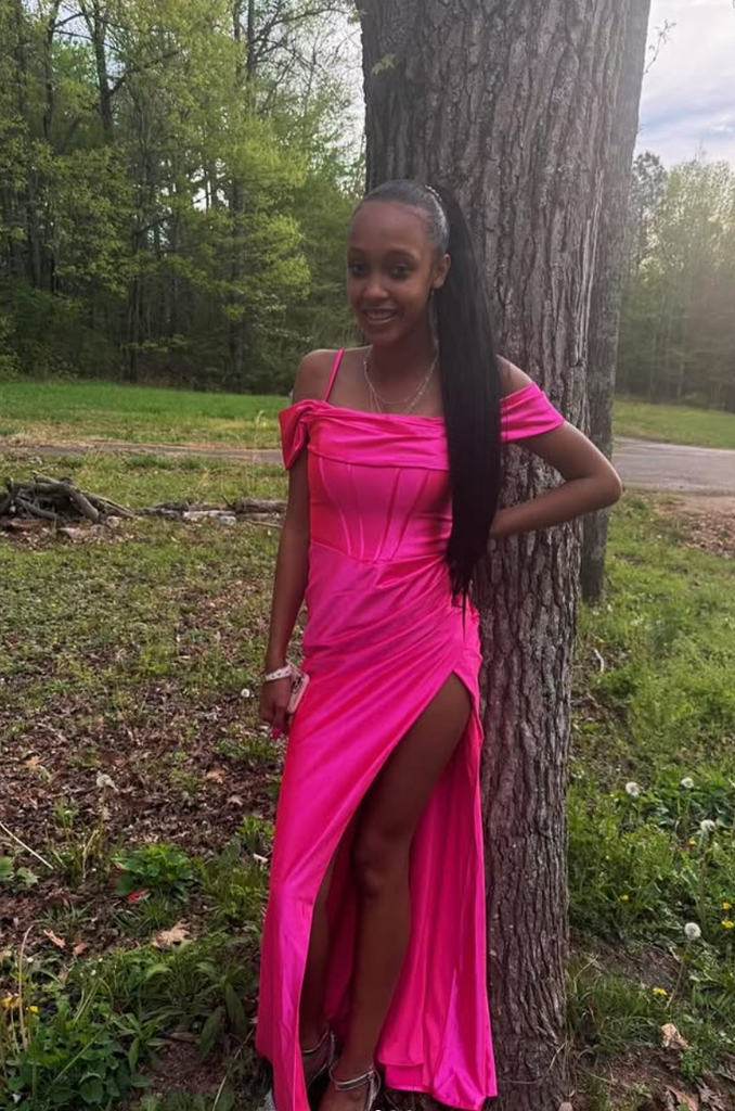 Popular Pink Spaghetti Straps Mermaid Long Formal Gown to Impress,WGP1853