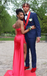 Sexy Red Slit Mermaid Long Formal Gown to Impress,WGP1908