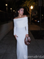 Sexy White Off-shoulder Mermaid Long Formal Gown to Impress,WGP1948