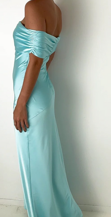 Popular Green  Off-shoulder Mermaid Long Formal Gown to Impress,WGP1976