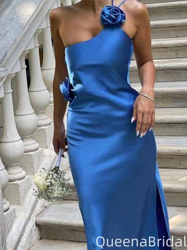 Elegant One-shoulder Mermaid Long Formal Gown to Impress,WGP2132