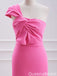Elegant One-shoulder Sheath Short Mini Homecoming Dress,QB1072