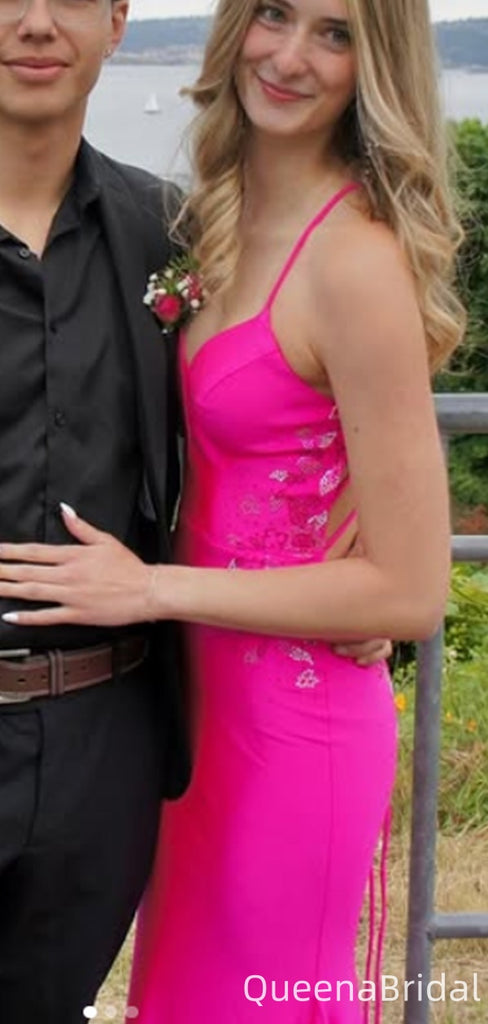 Sexy Spaghetti Strap Mermaid Long Formal Gown to Impress,WGP2162