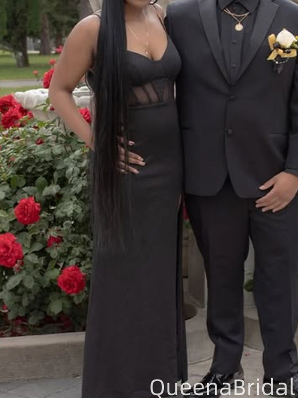 Formal Spaghetti Strap V-neck Mermaid Long Formal Gown to Impress,WGP2020