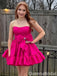 Gorgeous Strapless A-line Short Mini Homecoming Dress,QB0992