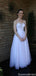 Elegant Spaghetii Strap A-line Long Formal Gown to Impress,WGP2216