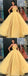 Yellow Sexy Sweetheart Strapless Maxi Long Prom Dresses Ball Gown ,WGP545