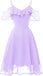 Elegant Spaghetti Straps A-line Graduation Party Short Homecoming Dress Formal Evening Party Dress , QB0847