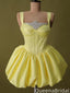 Gorgeous Spaghetii Strap A-line Short Mini Homecoming Dress,QB1122