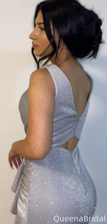 Gorgeous V-neck Mermaid Long Prom Dress Ideas, Evening Party Dresses,WGP2058