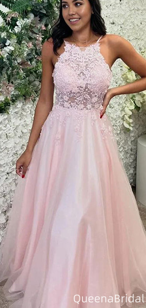Gorgeous Halter A-line Long Formal Gown to Impress,WGP2222