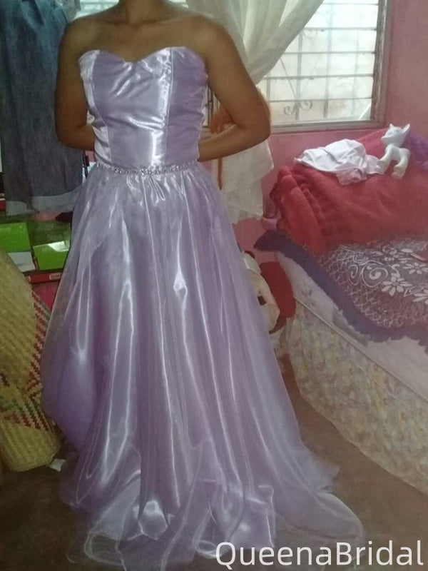 Gorgeous Strapless A-line Long Formal Gown to Impress,WGP2224