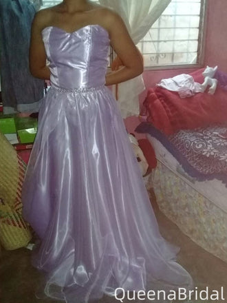 Gorgeous Strapless A-line Long Formal Gown to Impress,WGP2224