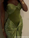 Elegant Green Strapless Mermaid Long Formal Gown to Impress,WGP2229