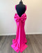 Popular Barbie Pink Bowknot Mermaid Long Prom Dress to Impress,WGP1725