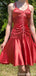 Elegant Halter A-line Short Mini Homecoming Dress,QB1140