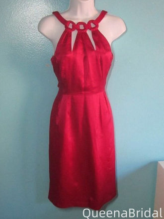 Elegant Halter Sheath Short Mini Homecoming Dress,QB1145