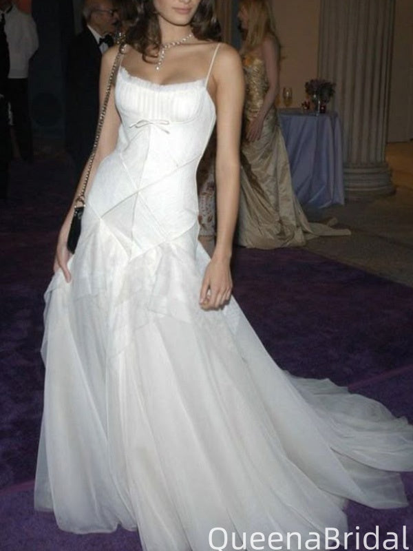 Gorgeous Spaghetii Strap Sheath Long Formal Gown to Impress,WGP2235