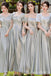 Elegant Satin A-line Long Prom Dresses Bridesmaid Dress Online ,WGP1669