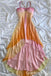 Stylish Beaded A-line Chiffon High low Long Prom Dress to Impress ,WGP1691