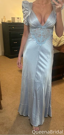 Sexy V-neck Mermaid Long Formal Gown to Impress,WGP2237