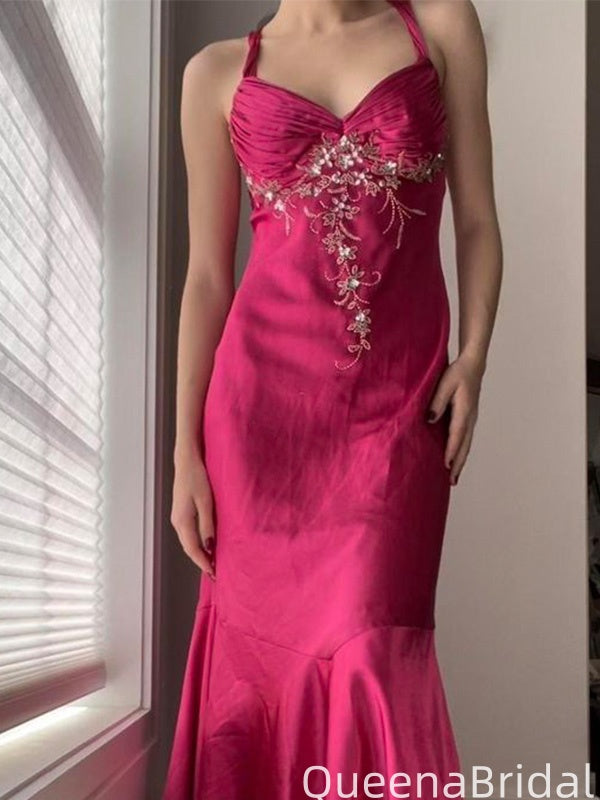 Elegant Halter Mermaid Long Formal Gown to Impress,WGP2238