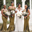 Elegant Green Pleats Simple Cheap Mermaid Long Bridesmaid Dresses, BDS0223