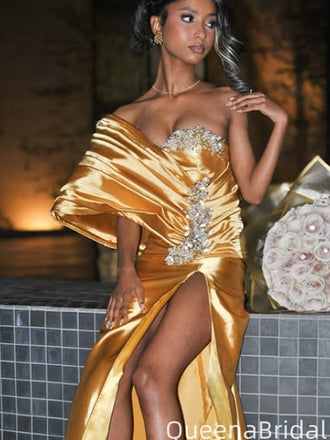 Gorgeous One-shoulder Mermaid Long Formal Gown to Impress,WGP2240