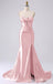 Stylish Mermaid Strapless Sweetheart Side Slit Long Party Dress Prom Dresses,WGP1735
