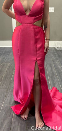 Sexy V-neck Mermaid Long Formal Gown to Impress,WGP2244