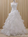Strapless Ruffles Sweetheart A-line Ball Gown Party Dress Long Prom Dresses to Impress ,WGP1477