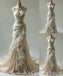 Elegant Sweetheart Mermaid Lace Appliques Party Dress Long Prom Dresses to Impress ,WGP1653