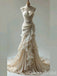 Elegant Sweetheart Mermaid Lace Appliques Party Dress Long Prom Dresses to Impress ,WGP1653