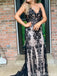 Sexy V-neck Spaghetti Strap Mermaid Long Formal Gown to Impress,WGP2000