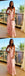 Stylish Light Pink A-line Tiered V Neck Party Dress Long Prom Dresses to Impress ,WGP1567