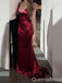 Sexy V Neck Spaghetti Straps Mermaid Party Dress Long Prom Dresses to Impress ,WGP1673