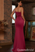 Sexy One Shoulder Mermaid Evening Gown Long Prom Dresses ,WGP633