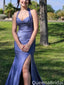 Elegant Halter Mermaid Long Prom Dress Ideas, Evening Party Dresses,WGP2083